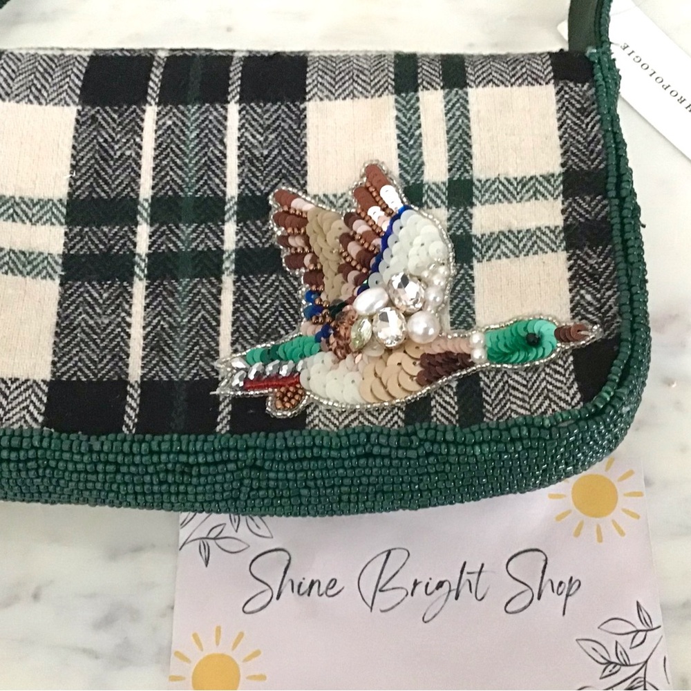 Anthropologie Fiona Bag Duck NWT - Picture 8 of 8